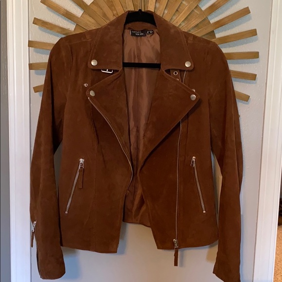 Heidi Klum Suede Leather Jacket | Poshmark
